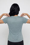 Zelocity Quick Dry Yoga & Training Relaxed Top - Mint Green — thumbnail 2